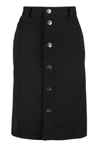 1000 BOTTEGA VENETA STRETCH WOOL SKIRT