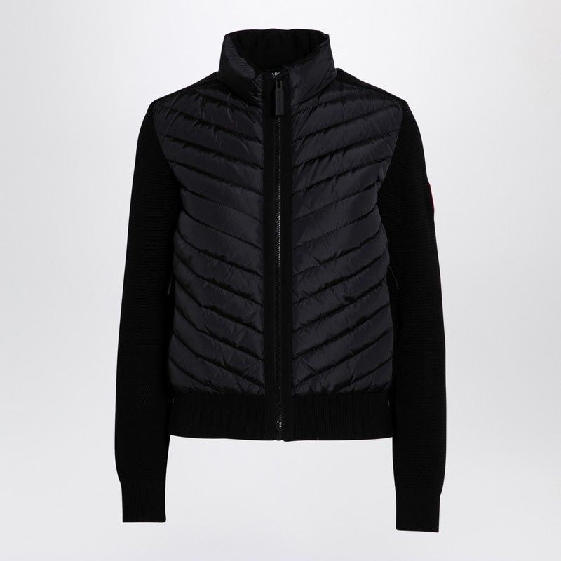 BLACK CANADA GOOSE HYBRIDGE KNIT JACKET BLACK (6830LNY) – LOZURI