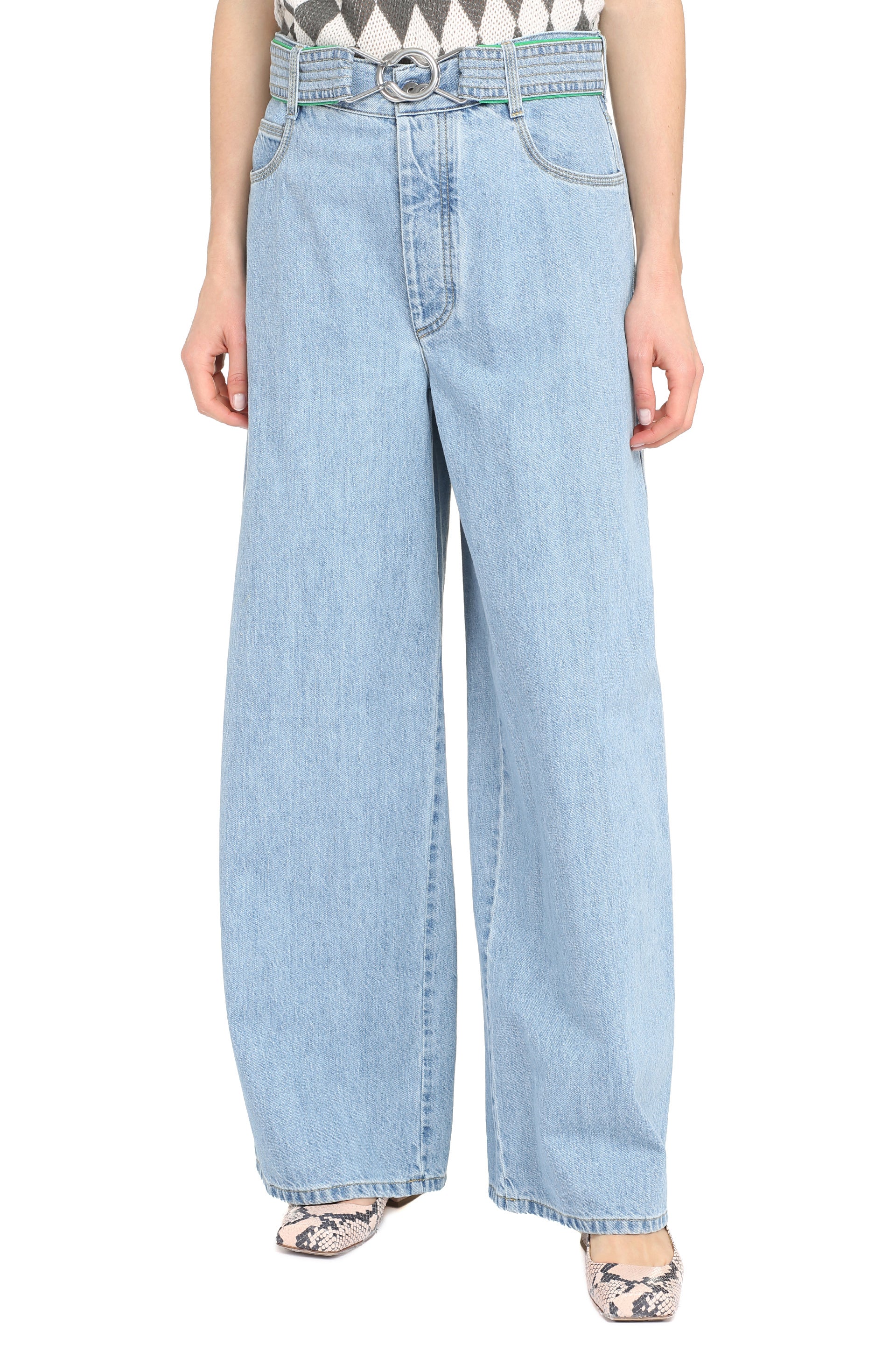 4946 BOTTEGA VENETA WIDE-LEG JEANS