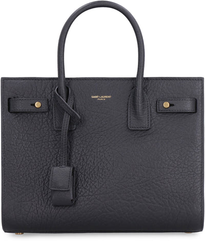 1000 SAINT LAURENT SAC DE JOUR LEATHER HANDBAG