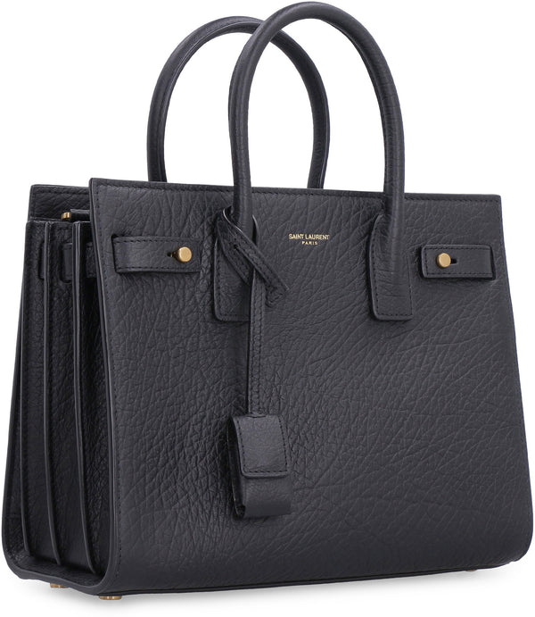 1000 SAINT LAURENT SAC DE JOUR LEATHER HANDBAG