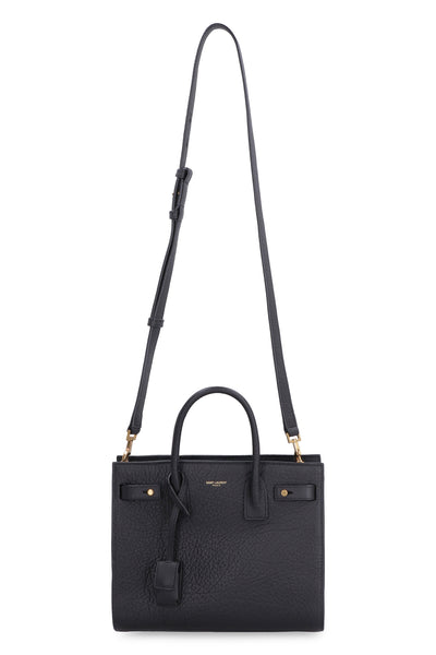 1000 SAINT LAURENT SAC DE JOUR LEATHER HANDBAG