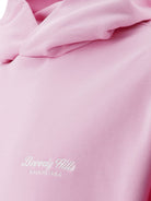 Pink BALENCIAGA "BEVERLY HILLS OVERSIZE" HOODIE