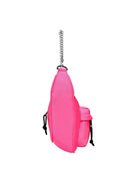 PINK BALENCIAGA RAVER MEDIUM CHAINED SHOULDER BAG