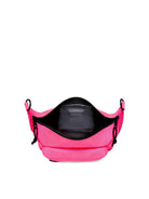 PINK BALENCIAGA RAVER MEDIUM CHAINED SHOULDER BAG