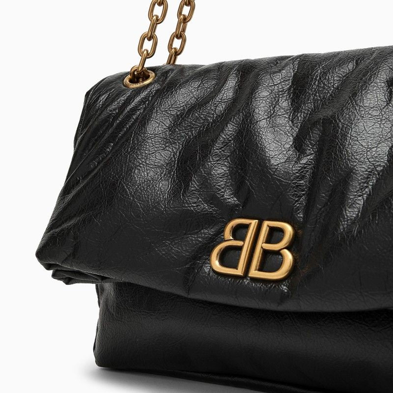 1000 BALENCIAGA MONACO CHAIN M SHOULDER BAG 