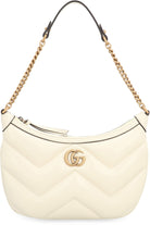 9206 GUCCI  GG MARMONT SMALL SHOULDER BAG WHITE