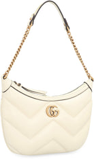 9206 GUCCI  GG MARMONT SMALL SHOULDER BAG WHITE