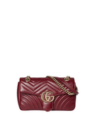 Chic and stylish Marmont Small Bag in luxurious black leather with gold hardware