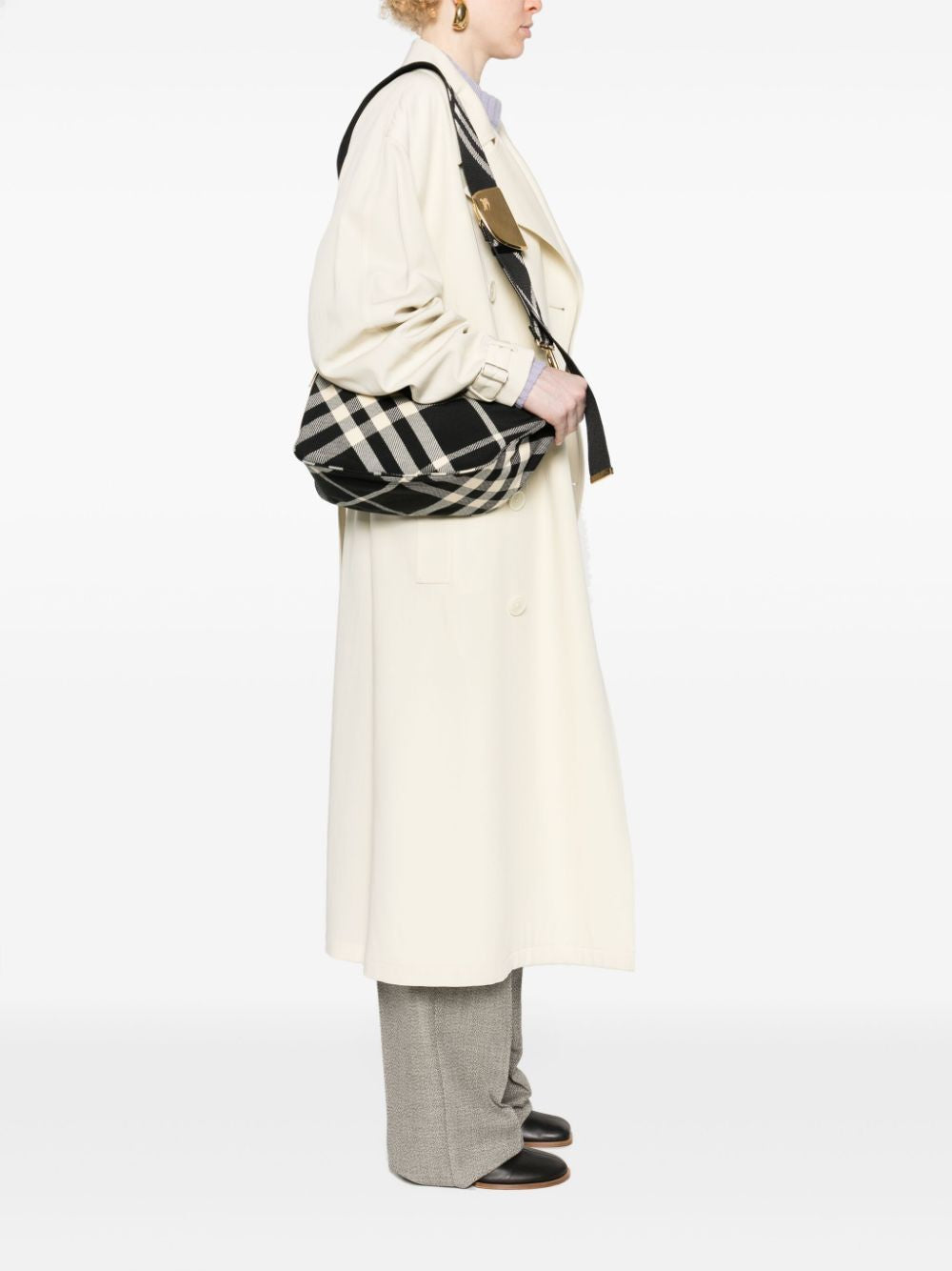 A100 BURBERRY POLYESTER-COTTON BLEND BAG