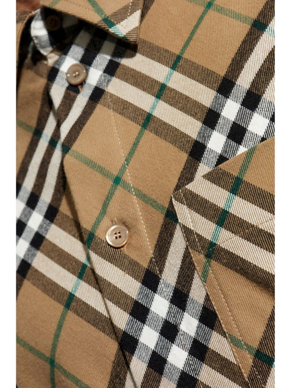 NUDE NEUTRALS BURBERRY CHECK SHIRT 8095342 LOZURI