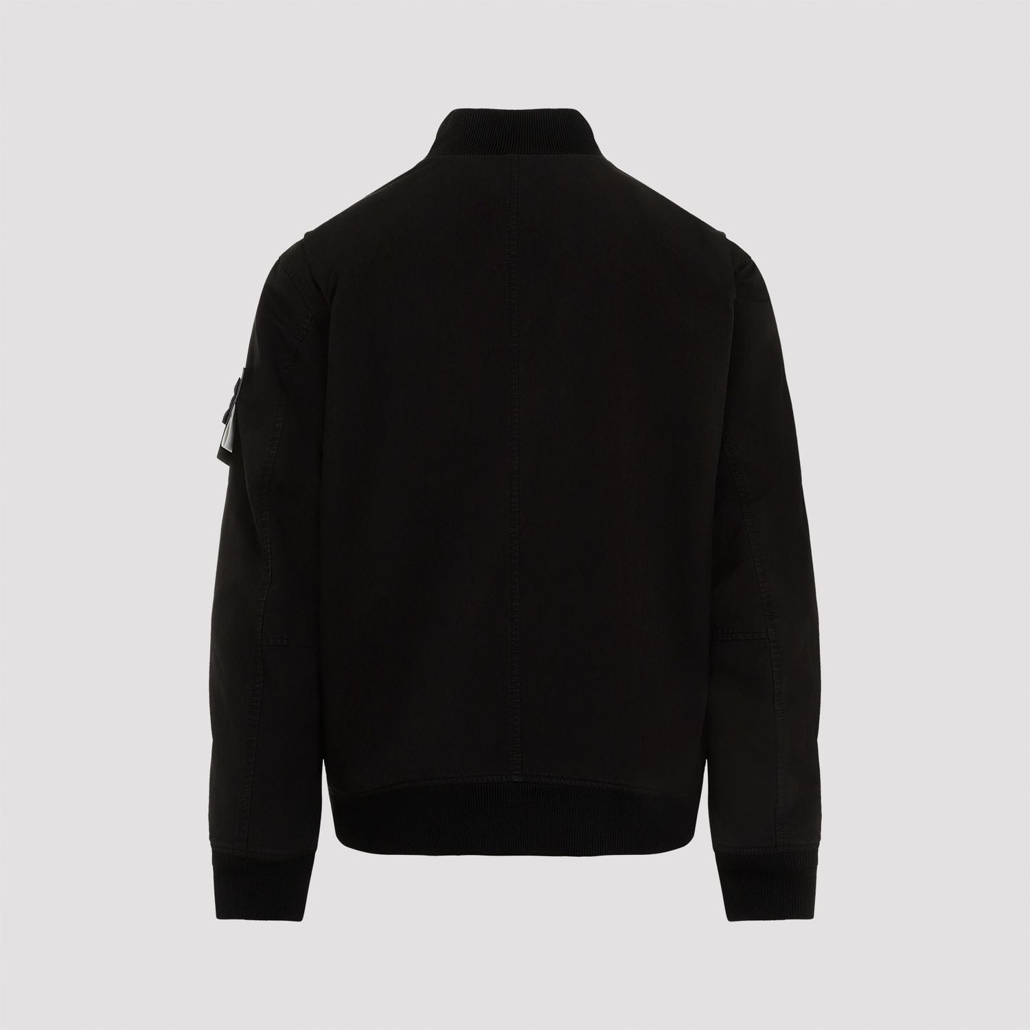 POLYESTER JACKET - BLACK / L