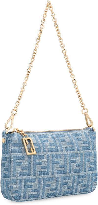 F1PLM FENDI BAGUETTE POUCH WITH CHAIN