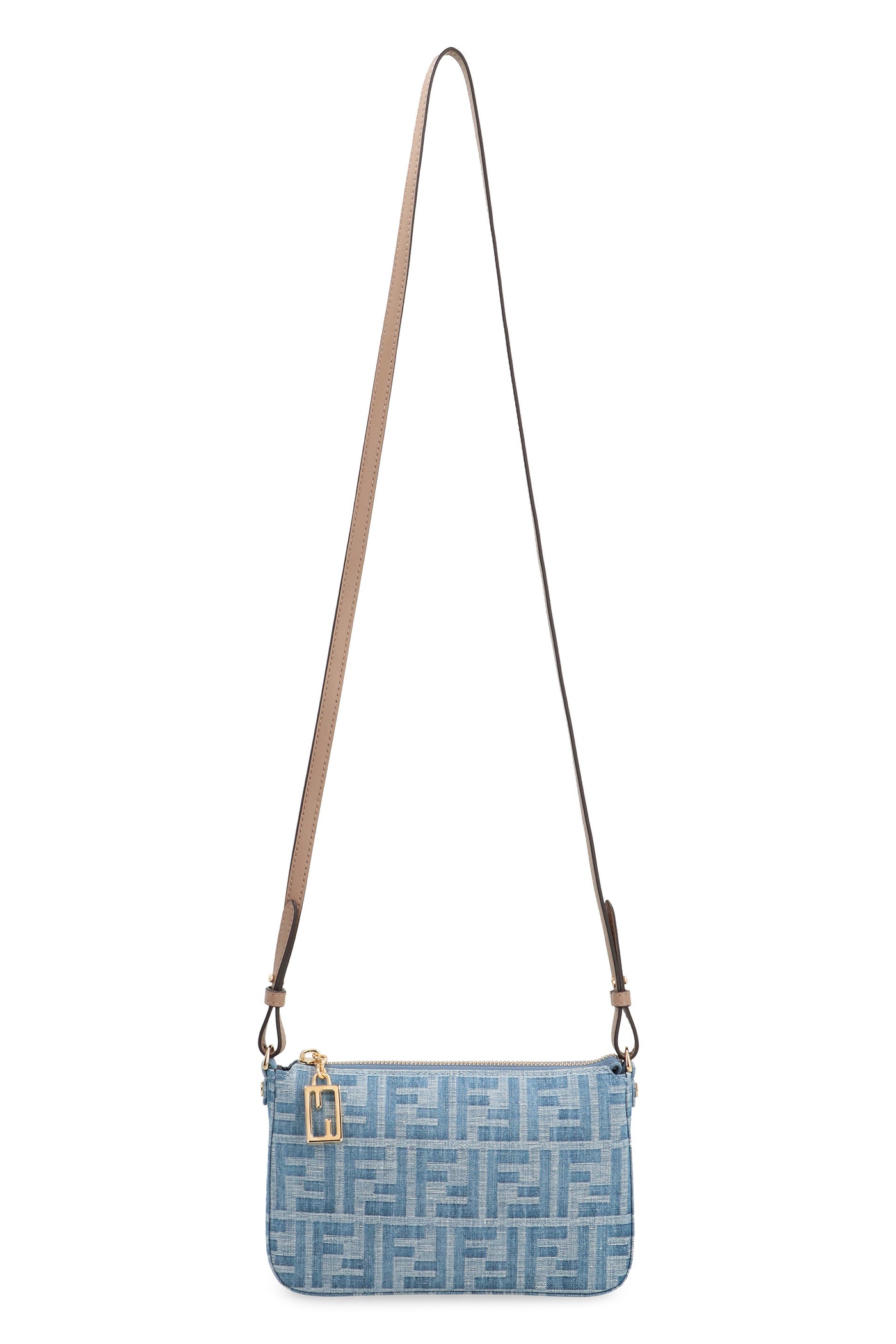 F1PLM FENDI BAGUETTE POUCH WITH CHAIN