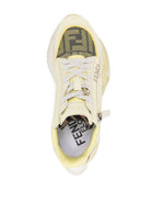 ARIXF1P85 FENDI FENDI FLOW LEATHER SNEAKERS