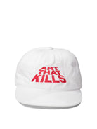 White GALLERY DEPT. "ART THAT KILLS" CAP