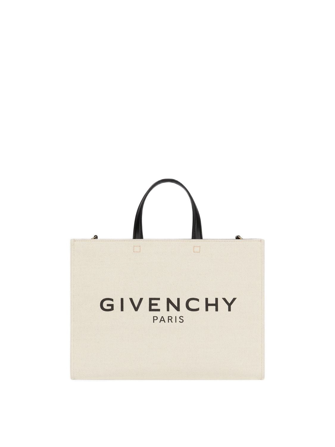 255 GIVENCHY G-TOTE MEDIUM CANVAS TOTE BAG