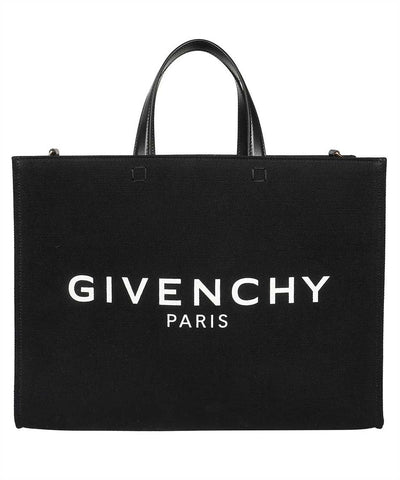 001 GIVENCHY G-TOTE MEDIUM CANVAS TOTE BAG