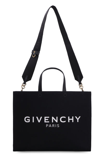 001 GIVENCHY G-TOTE MEDIUM CANVAS TOTE BAG