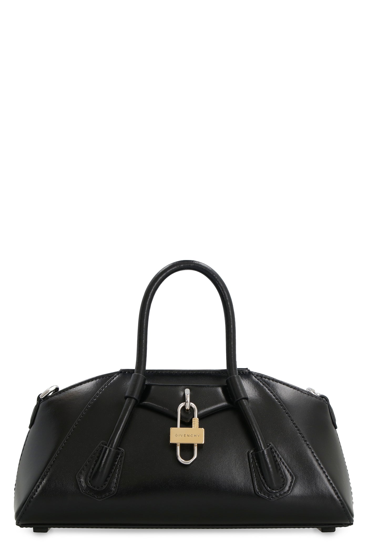 001 GIVENCHY ANTIGONA STRETCH MINI LEATHER HANDBAG