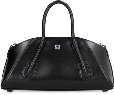 001 GIVENCHY ANTIGONA STRETCH MINI LEATHER HANDBAG