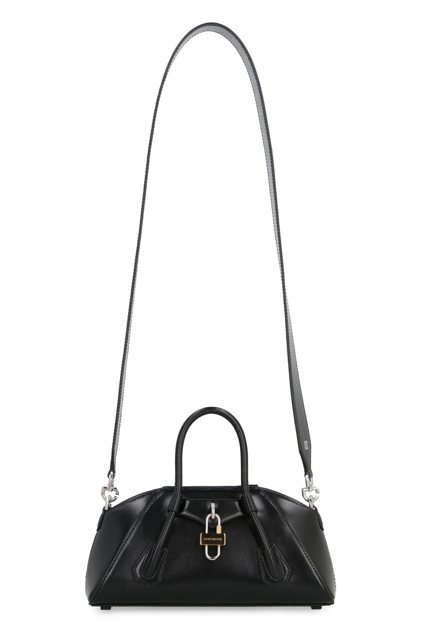 001 GIVENCHY ANTIGONA STRETCH MINI LEATHER HANDBAG