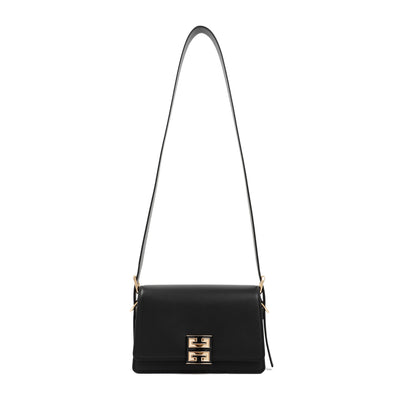 Stylish and versatile 4G Crossbody Leather Bag in black, perfect for everyday use