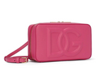 AW57680441 DOLCE & GABBANA PINK LEATHER BAG WITH LOGO