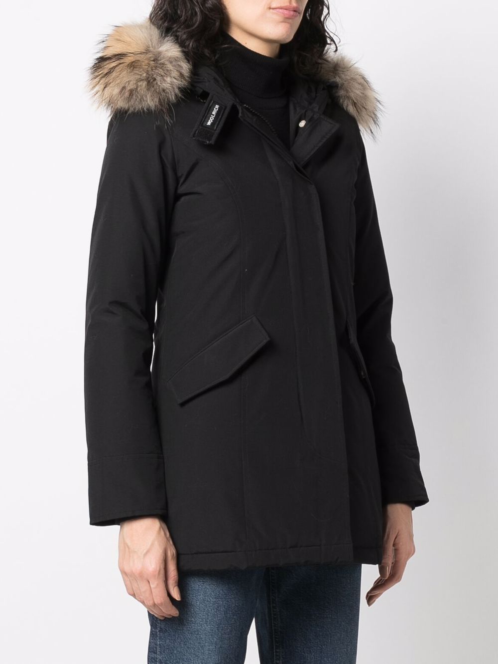 UT0001BLK WOOLRICH ARCTIC PARKA COAT