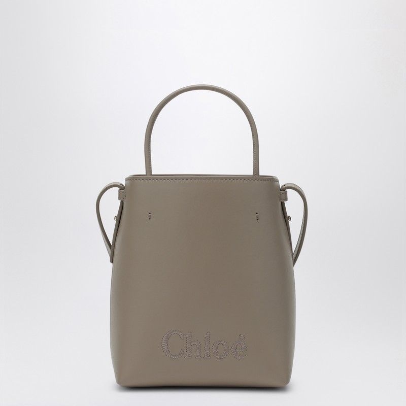 23W CHLOÉ  MICRO  SENSE LIGHT GREY TOTE BAG