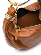 26M CHLOÉ  SMALL BRACELET HOBO BAG CLAY BROWN