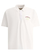 White GALLERY DEPT. "CHATEAU JOSUE" POLO SHIRT