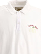 White GALLERY DEPT. "CHATEAU JOSUE" POLO SHIRT