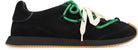 8B956 DOLCE & GABBANA DG RUNNER SUEDE SNEAKERS