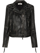 MAVERICK813 PAROSH LUXURIOUS 100% LEATHER COAT