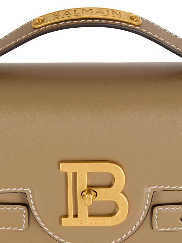 8AG BALMAIN SHOULDER BUZZ 24 TAUPE GOLDEN LOGO