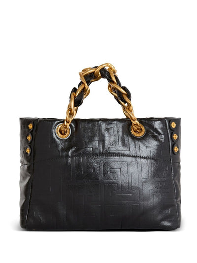 0PA BALMAIN 1945 SOFT CABAS SMALL TOTE BAG