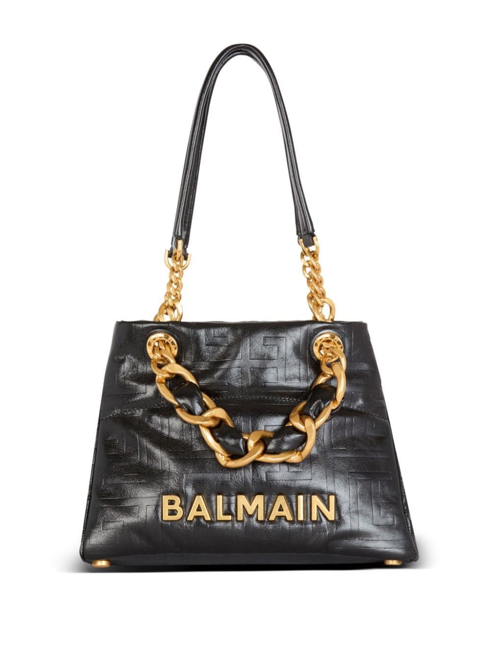 0PA BALMAIN 1945 SOFT CABAS SMALL TOTE BAG