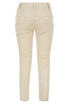 010 DONDUP PERFECT - SLIM-FIT COTTON GABARDINE TROUSERS