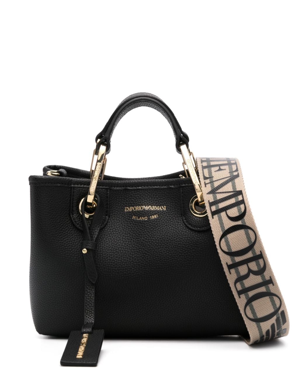 Emporio armani bag black sale