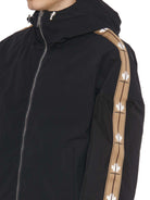 Black DSQUARED2 JACKET WITH HOOD