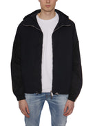 Black DSQUARED2 JACKET WITH HOOD