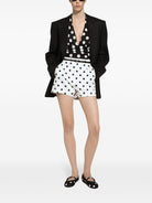 FSFNMHWZRN DOLCE & GABBANA DOTS PRINT COTTON SHORTS