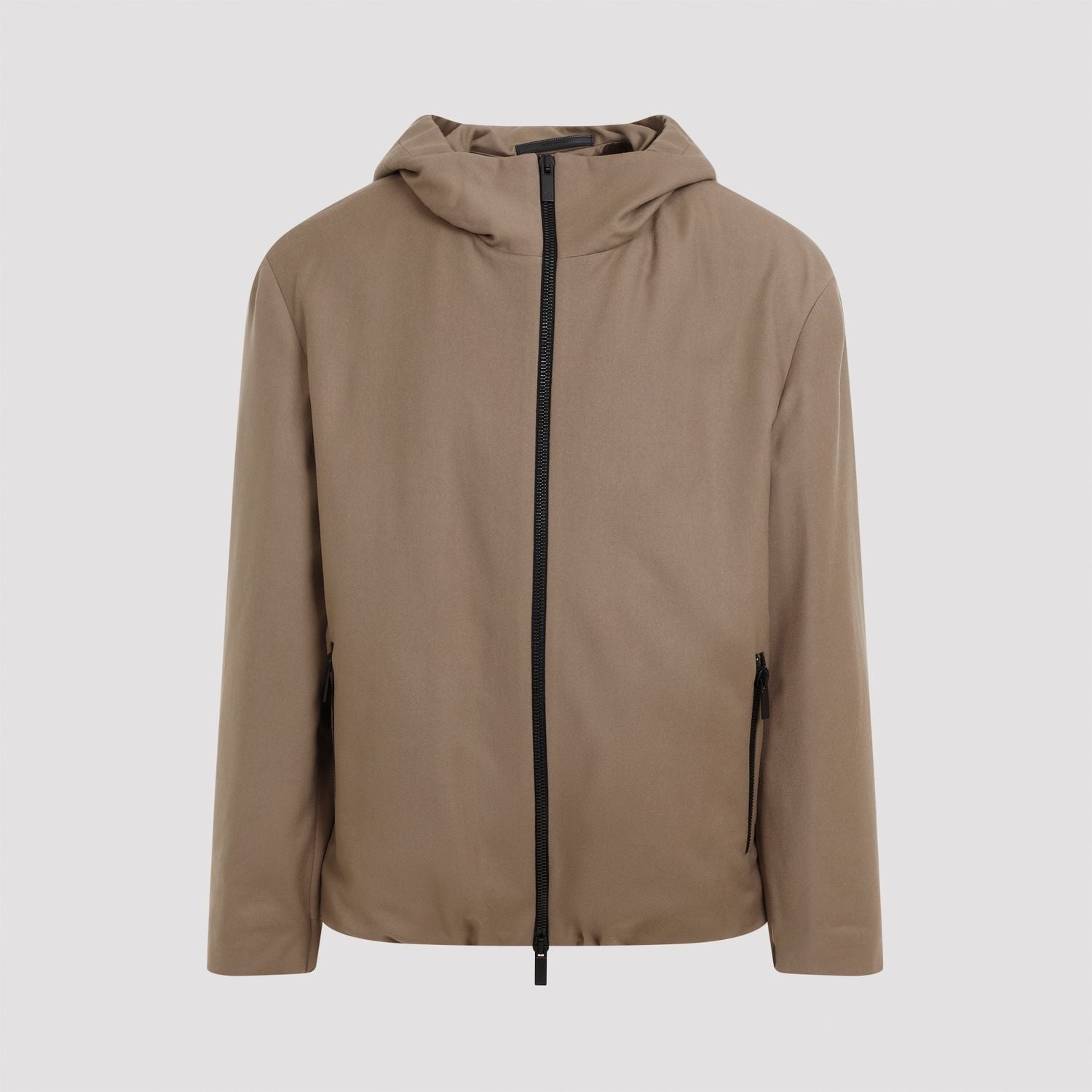 Brown Emporio Armani offers jacket without belt size SX 4 100% linen