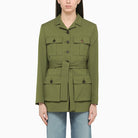 35465 GOLDEN GOOSE  PESTO SINGLE-BREASTED JACKET WITH BELT