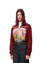 7110 LOEWE ZIP-UP SWEATSHIRT