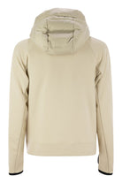 21I MONCLER GRENOBLE PADDED SWEATSHIRT WITH ZIP