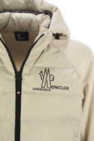 21I MONCLER GRENOBLE PADDED SWEATSHIRT WITH ZIP