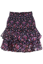 Organic cotton mini skirt in the 'Naomi' style by Isabel, featuring a flattering fit and sustainable fabric