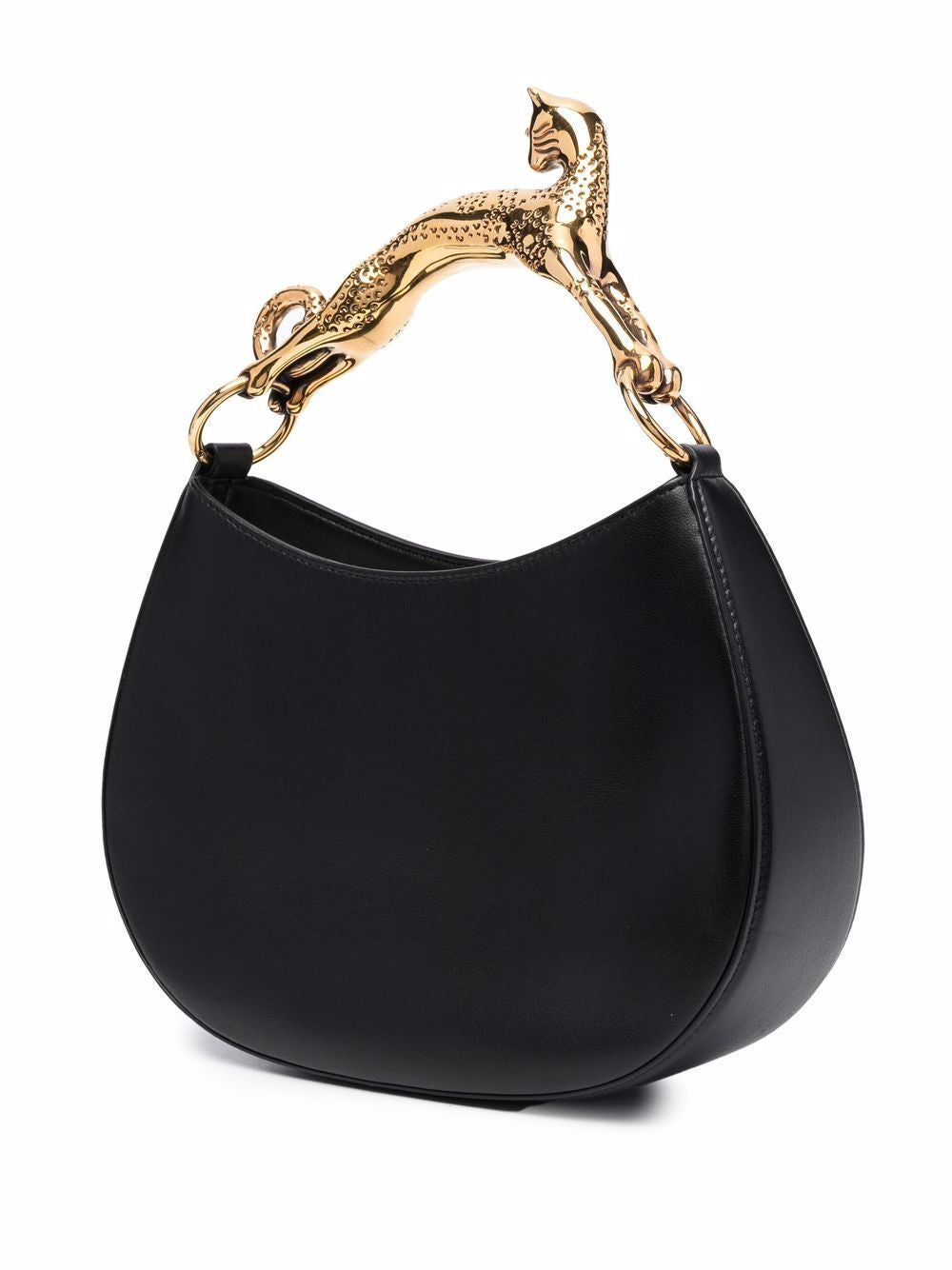 10 LANVIN HOBO BAG WITH CAT HANDLE